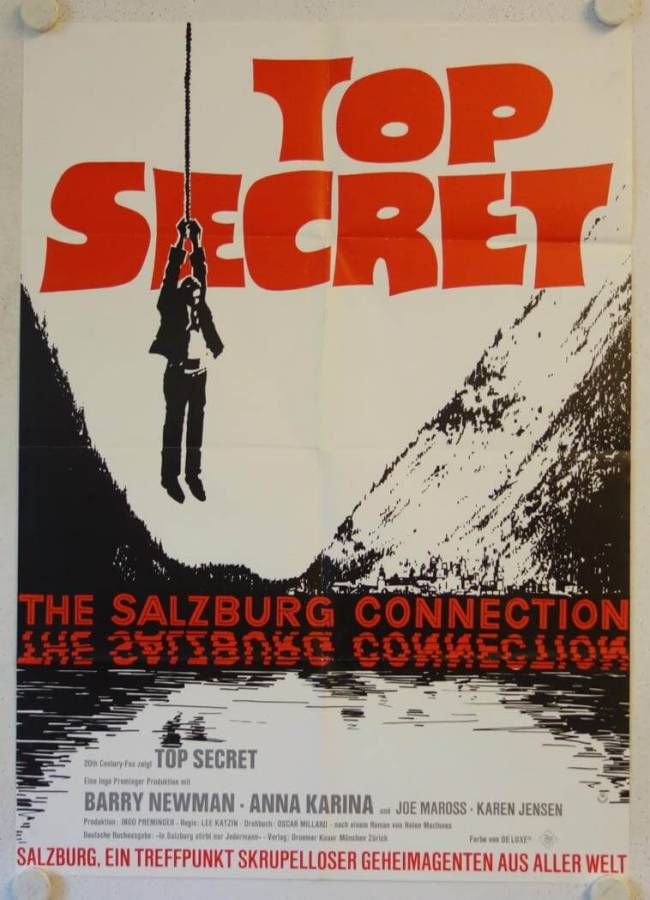 Top Secret originales deutsches Filmplakat